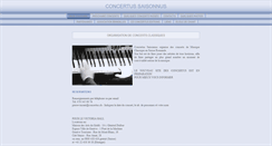 Desktop Screenshot of concertus.ch